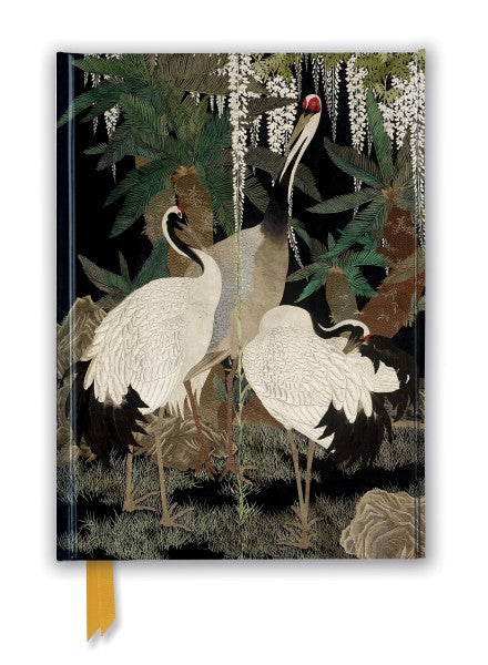Ashmolean: Cranes Cycads and Wisteria (Foiled Journal)