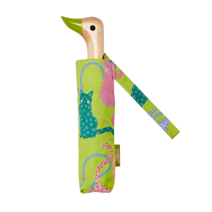 Original Duckhead Umbrella - Lime Arty Cats
