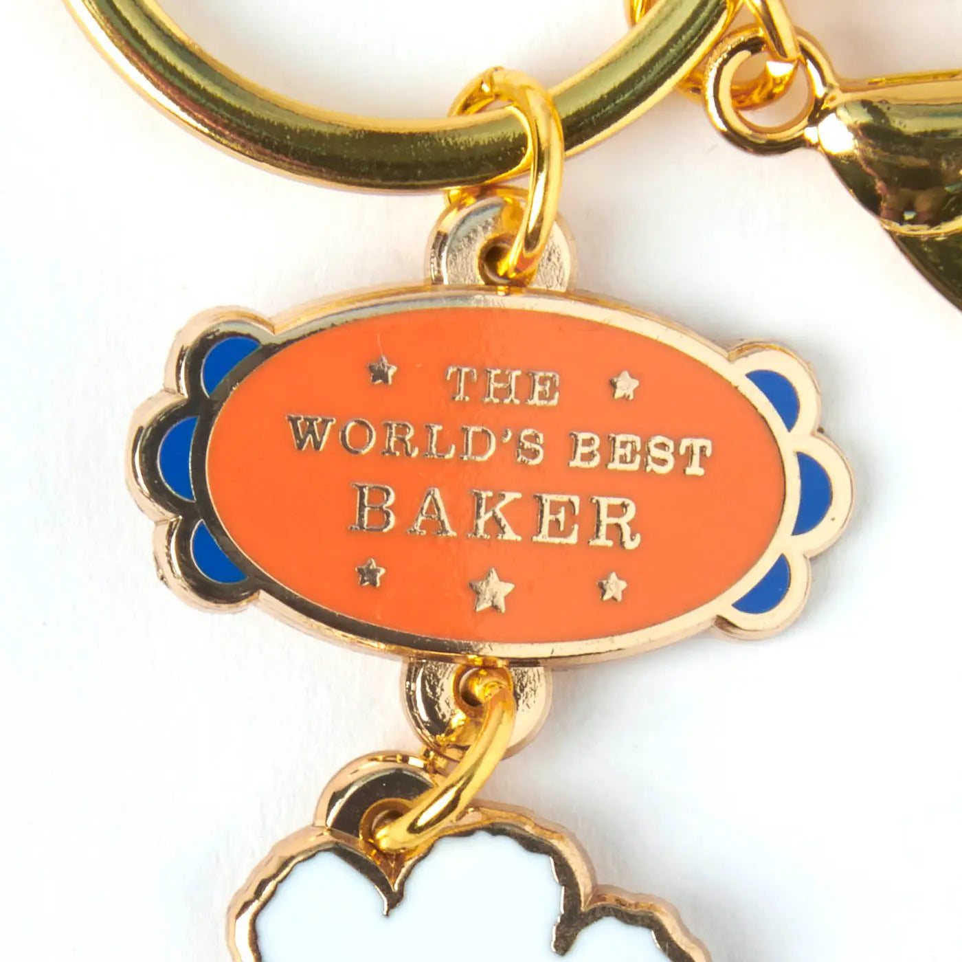 Peanuts Worlds Best Keyring - Baker