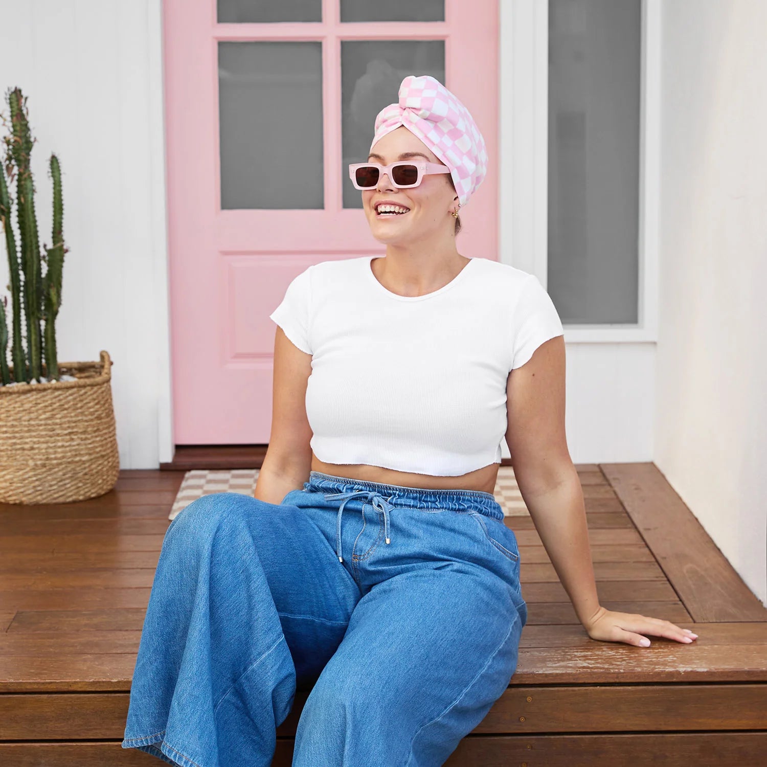 Dock & Bay Hair Wrap - Bubblegum Broadwalk
