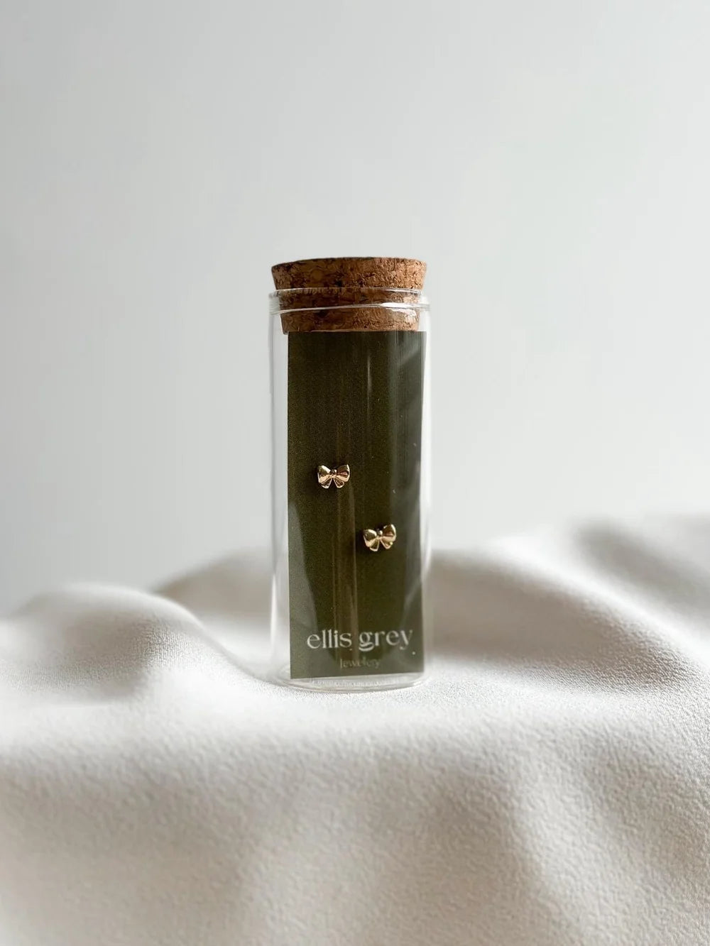 Ellis Grey - Glass Vial Stud Earrings