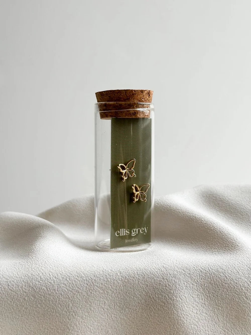 Ellis Grey - Glass Vial Stud Earrings