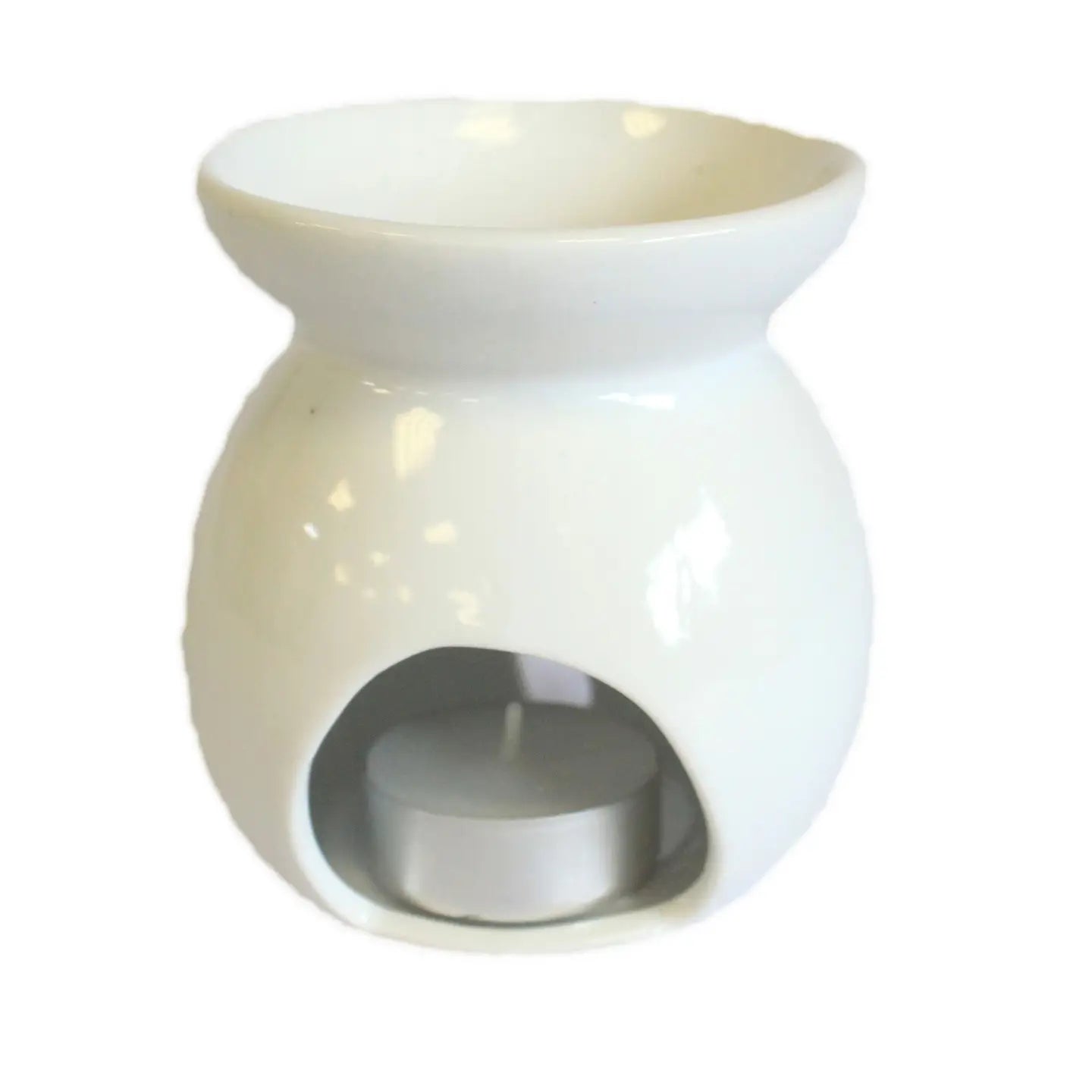 Classic White Oil/Wax Burner - Tree Cut-out