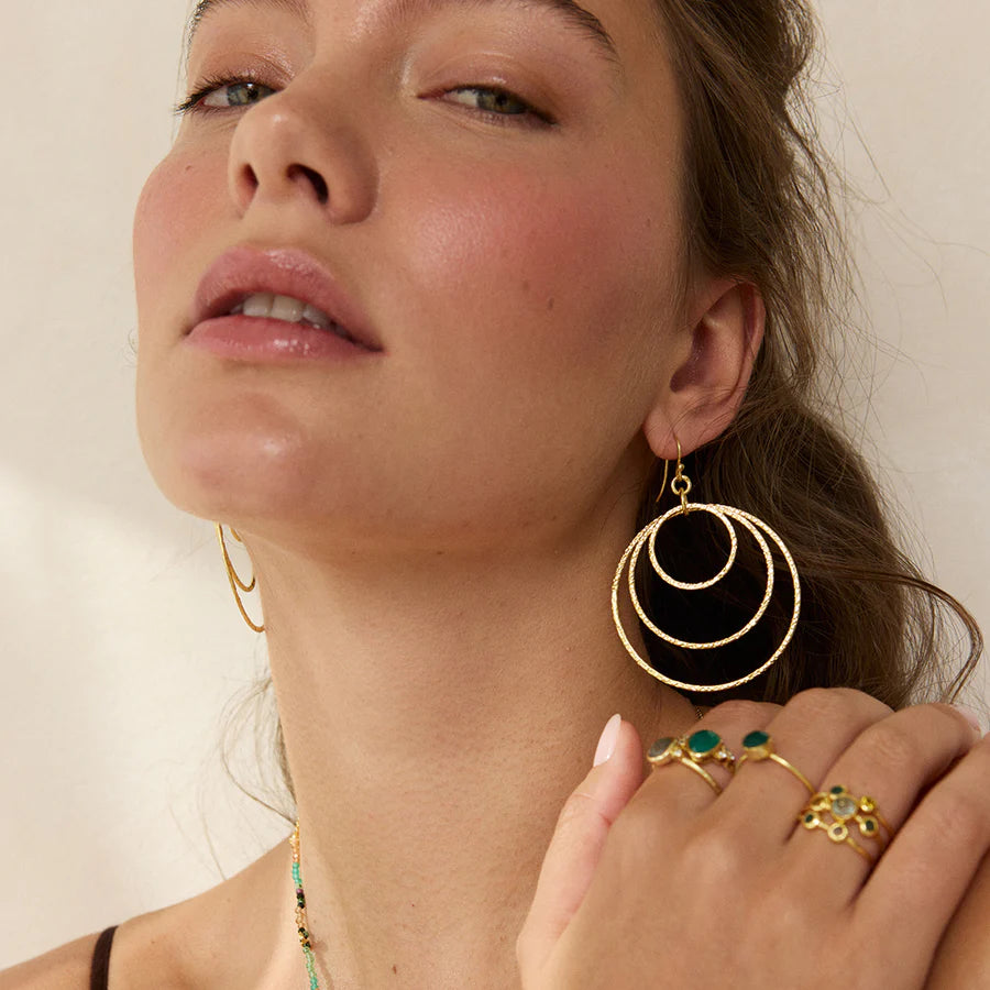 Ashiana - Chania Gold Earrings