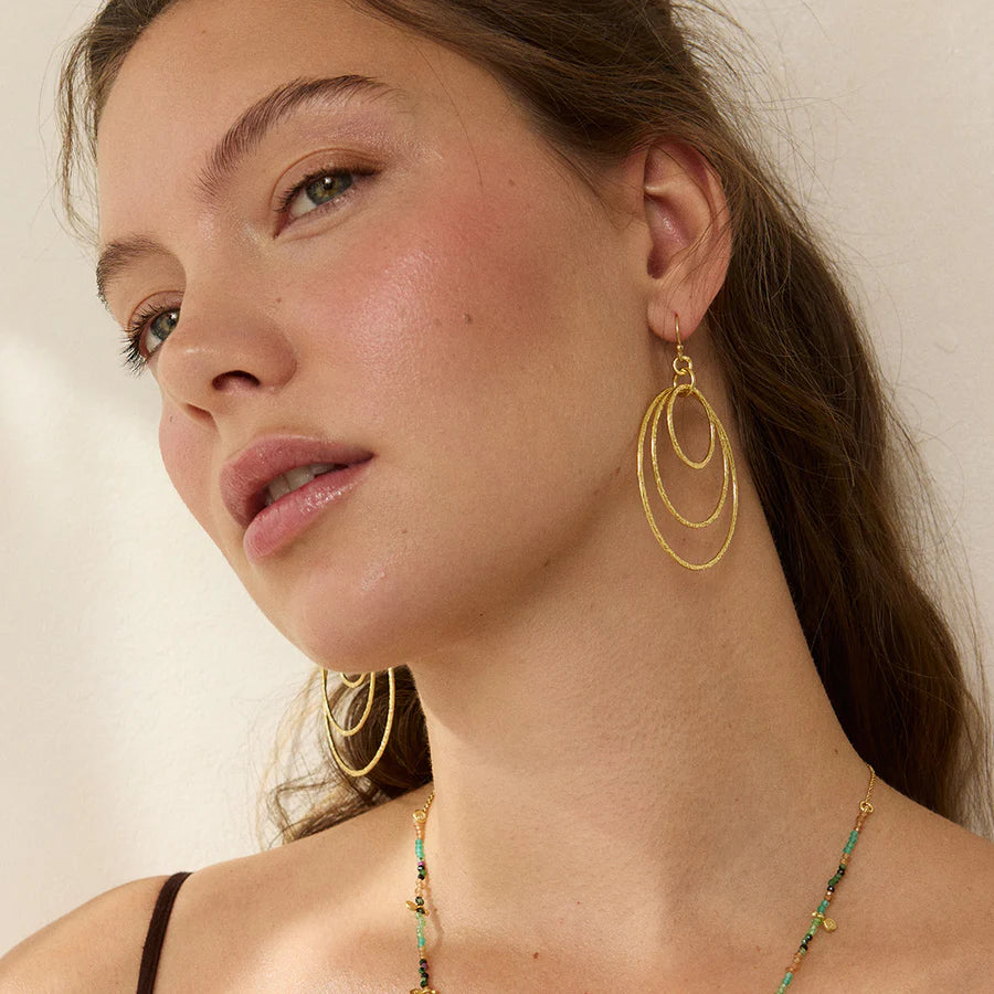 Ashiana - Chania Gold Earrings