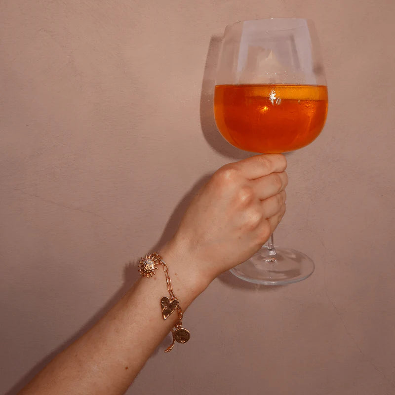 Orelia - Statement Molten Charm Bracelet