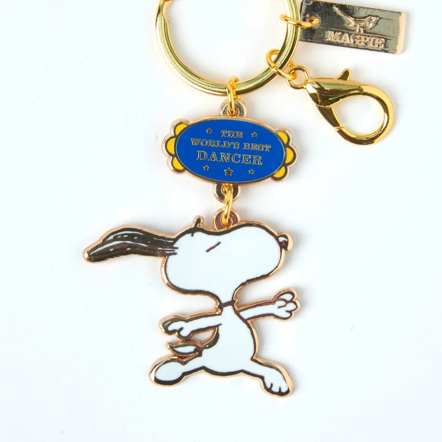 Peanuts Worlds Best Keyring - Dancer