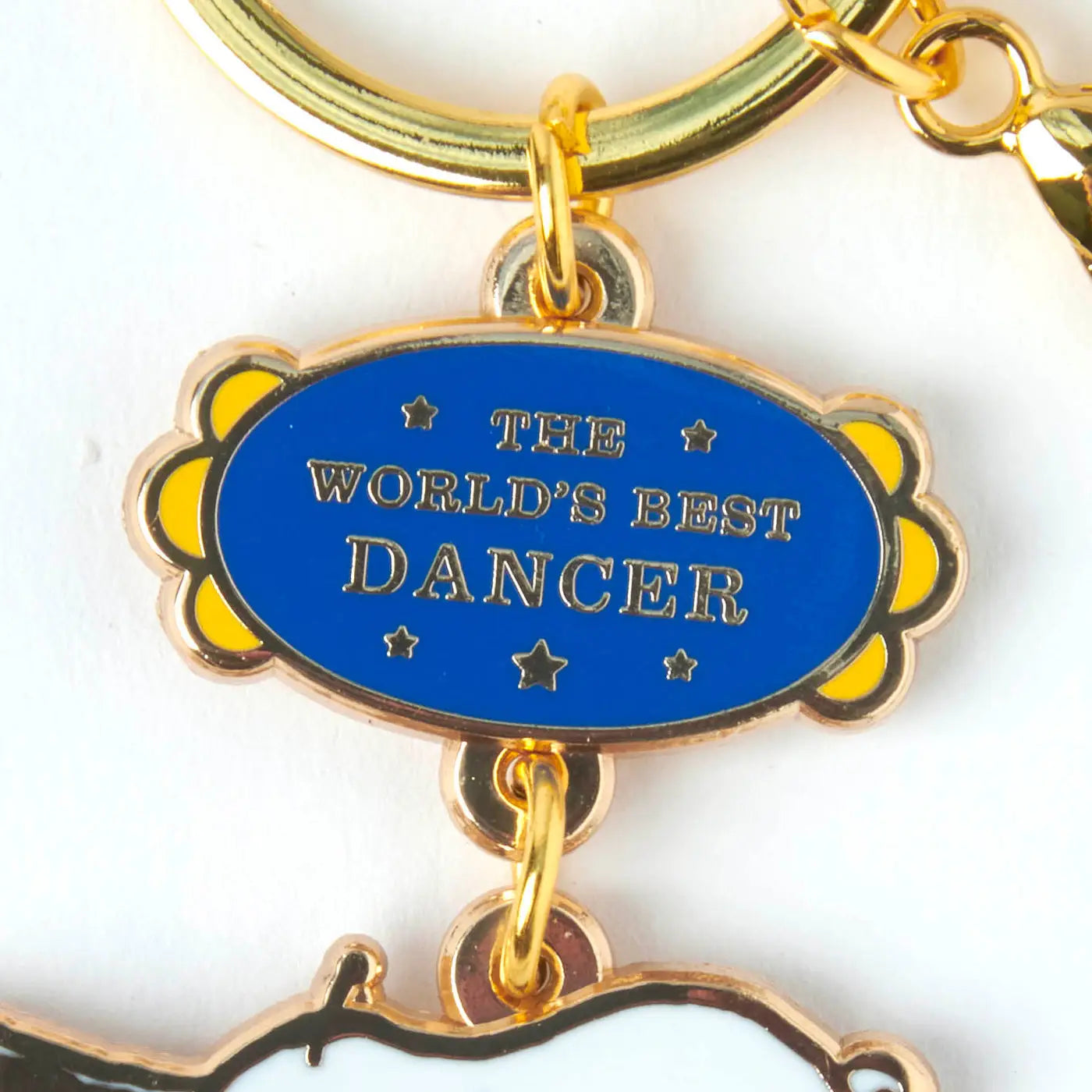 Peanuts Worlds Best Keyring - Dancer