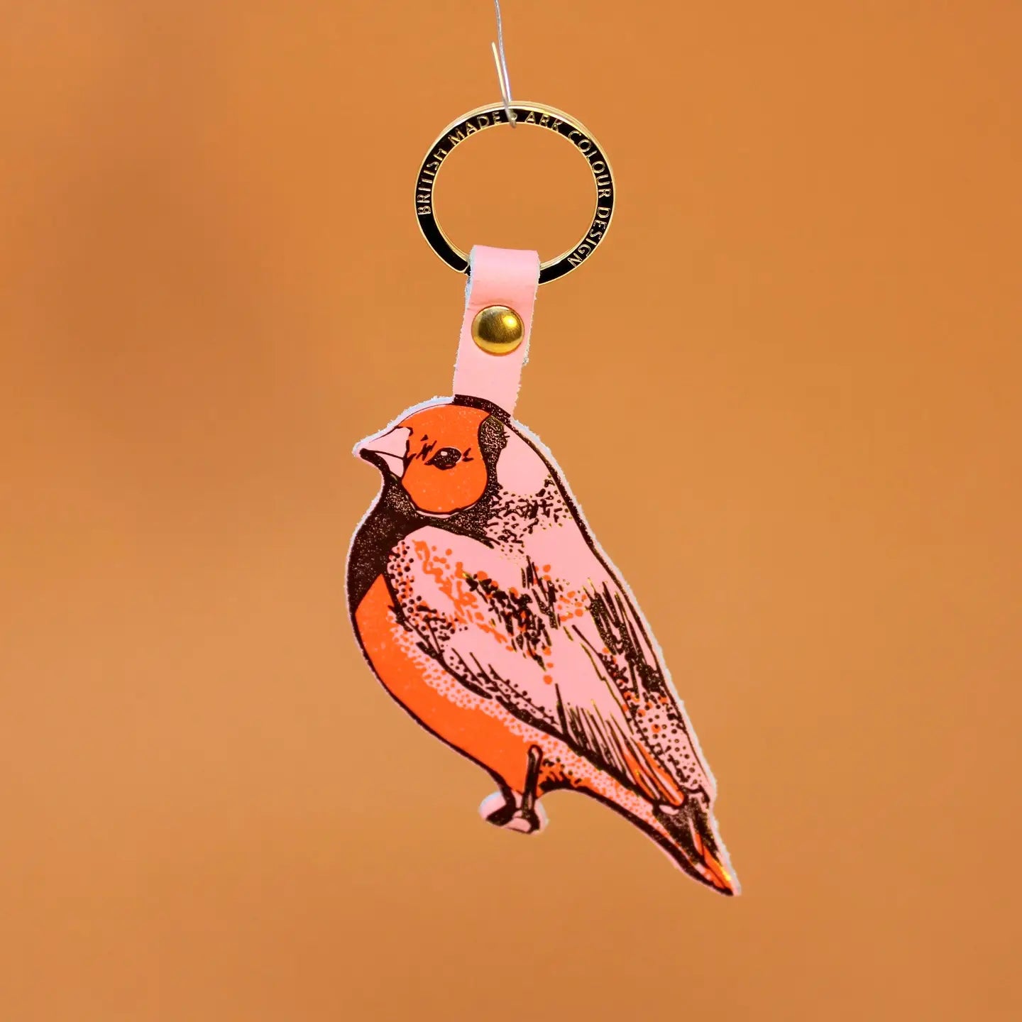Ark - Finch Keyring -  Pale Pink
