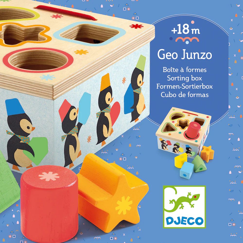 Shape Sorting Box - Geo Junzo