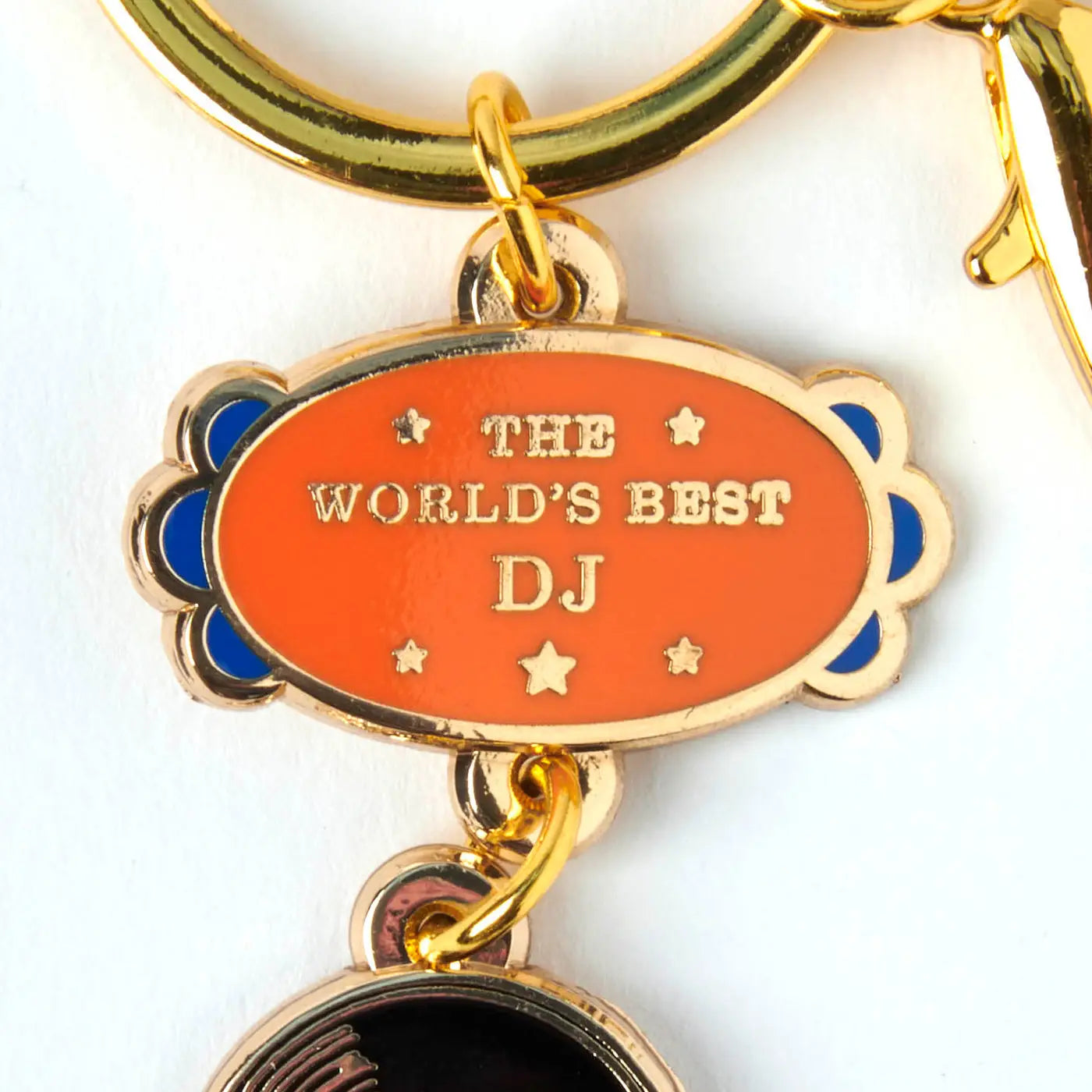 Peanuts Worlds Best Keyring - DJ
