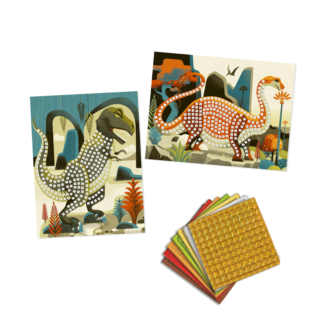 MOSAICS CRAFT SET - DINOSAURS