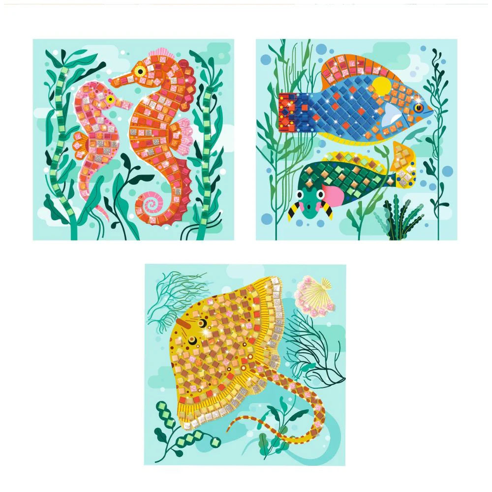 Djeco - Mosaic Kits - Caribbean Sea Life