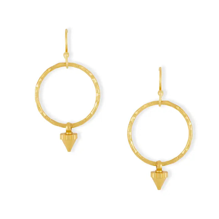 Ashiana London - Camden Gold Hoop Earrings