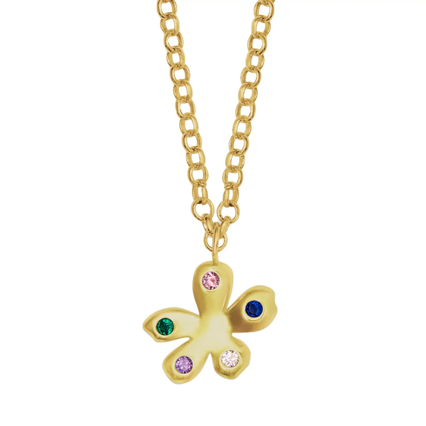 Wildflower Necklace - Gold