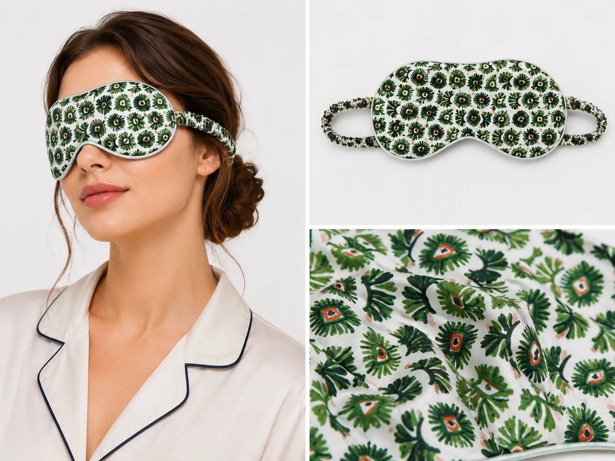 100% Pure Silk Eye Mask