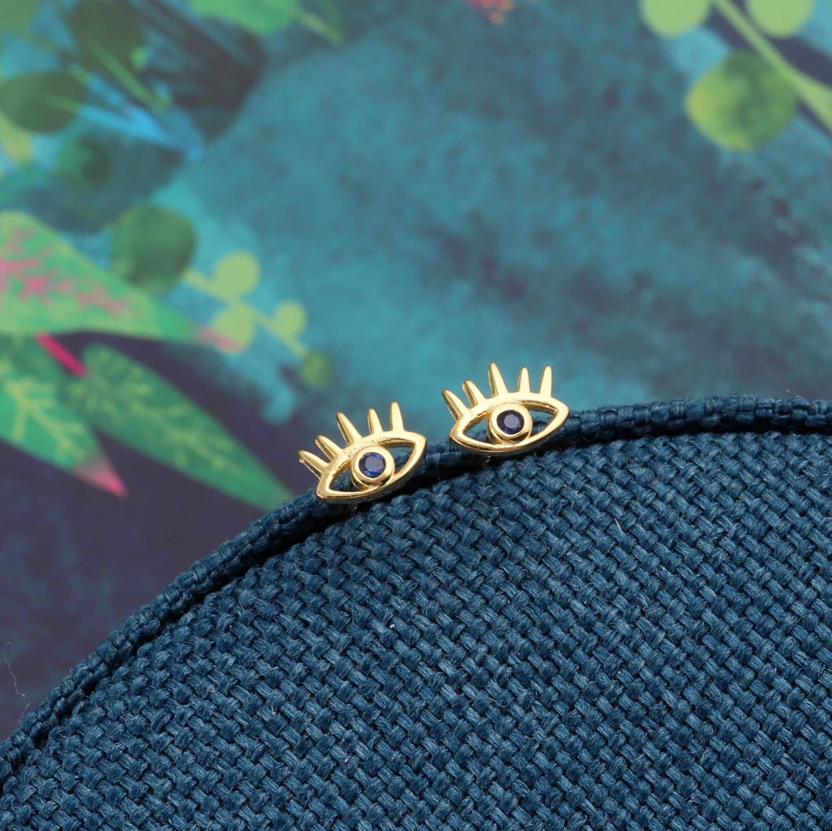 Attic - Evil Eye Earrings - Gold