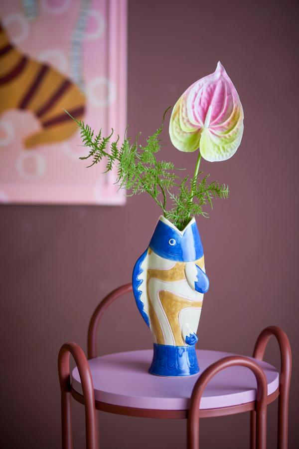 Irving Vase Multi Stoneware