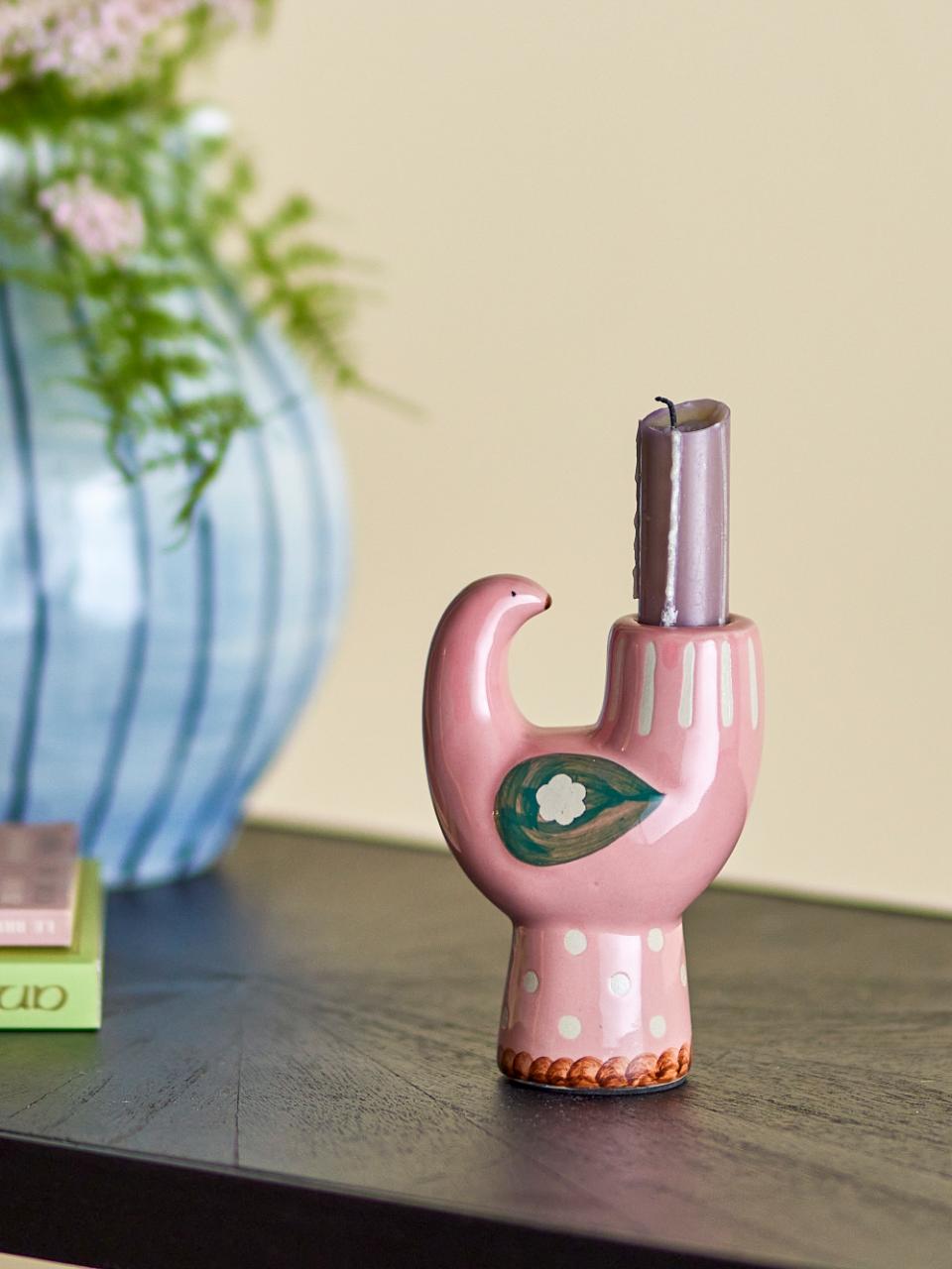 Trudy Candle Holder - Rose