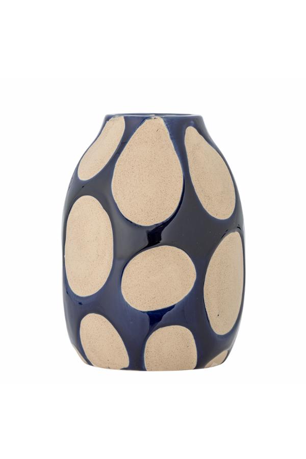 Bashir Vase - Blue Stoneware - Large