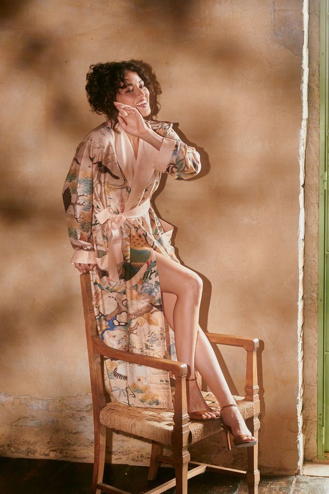 One Hundred Stars Gown - Hummingbird Nude