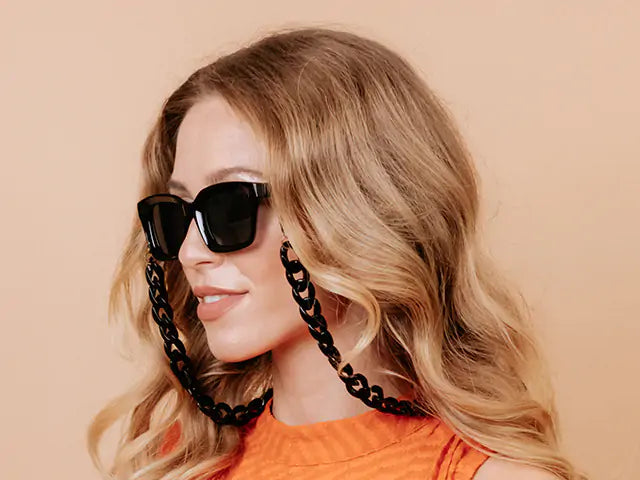 Sunglasses Chain - Black