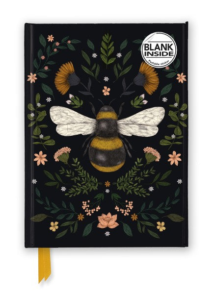 Jade Mosinski Bee Artisan Blank Notebook