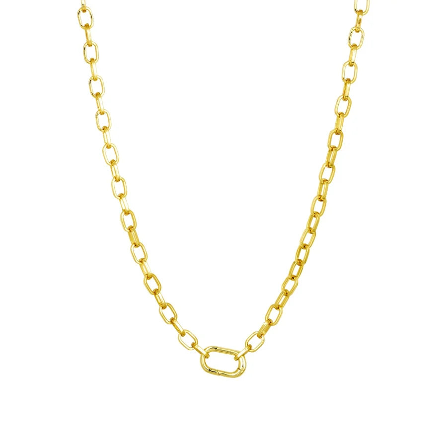 Gold Bardot Chain Necklace 20inch