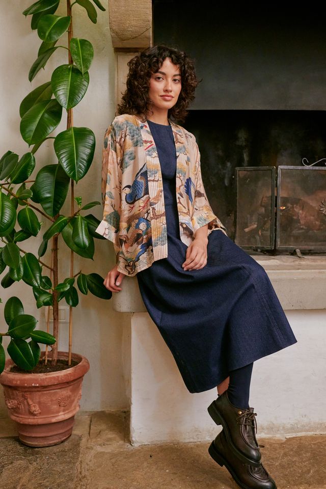 One Hundred Stars - Kimono - Hummingbird Nude