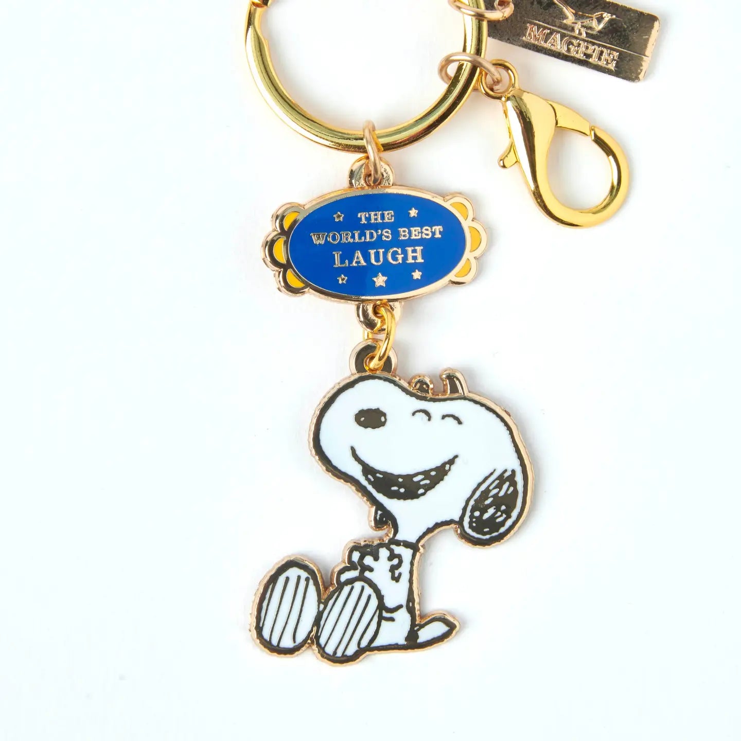 Peanuts Worlds Best Keyring - Laugh