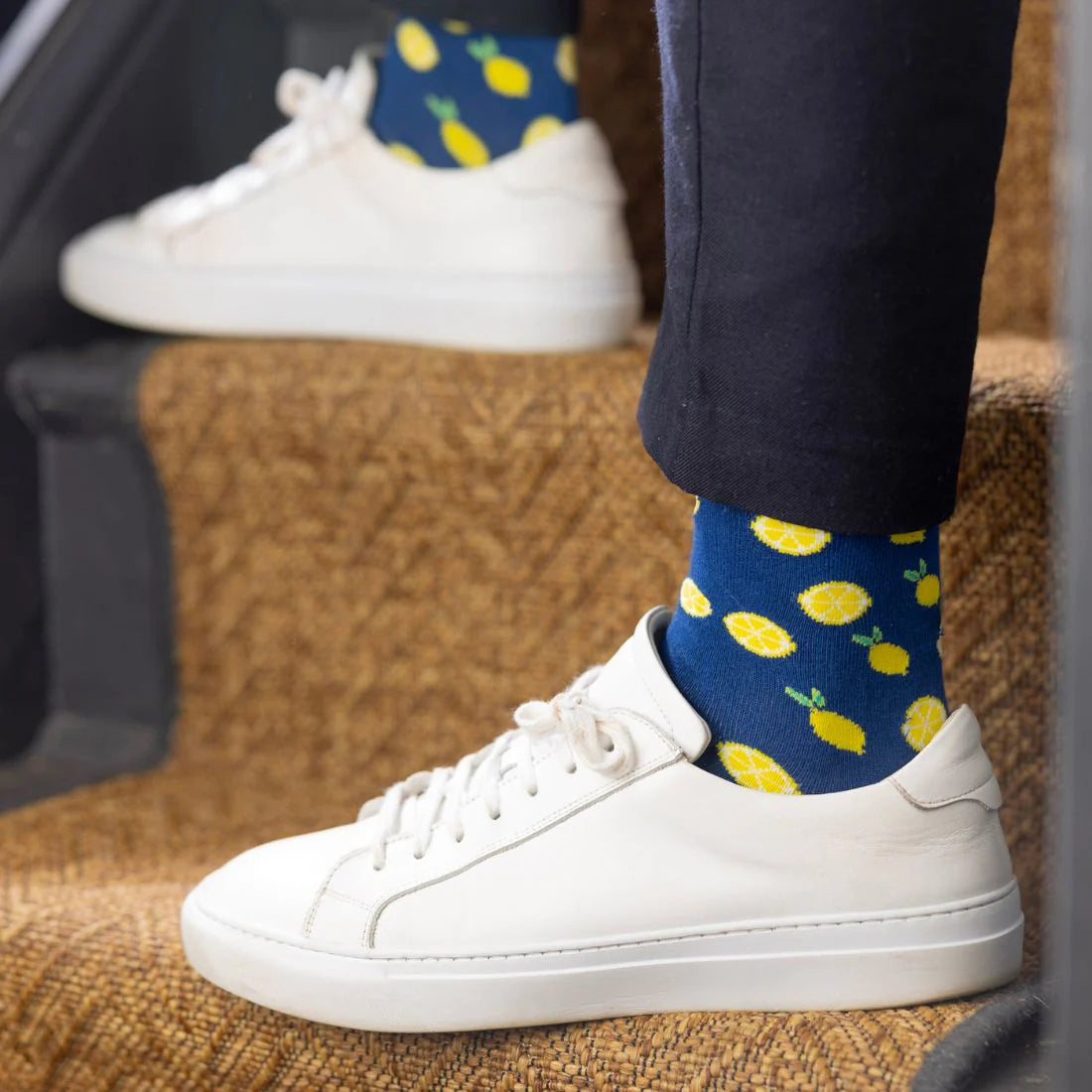 Lemon Bamboo Socks