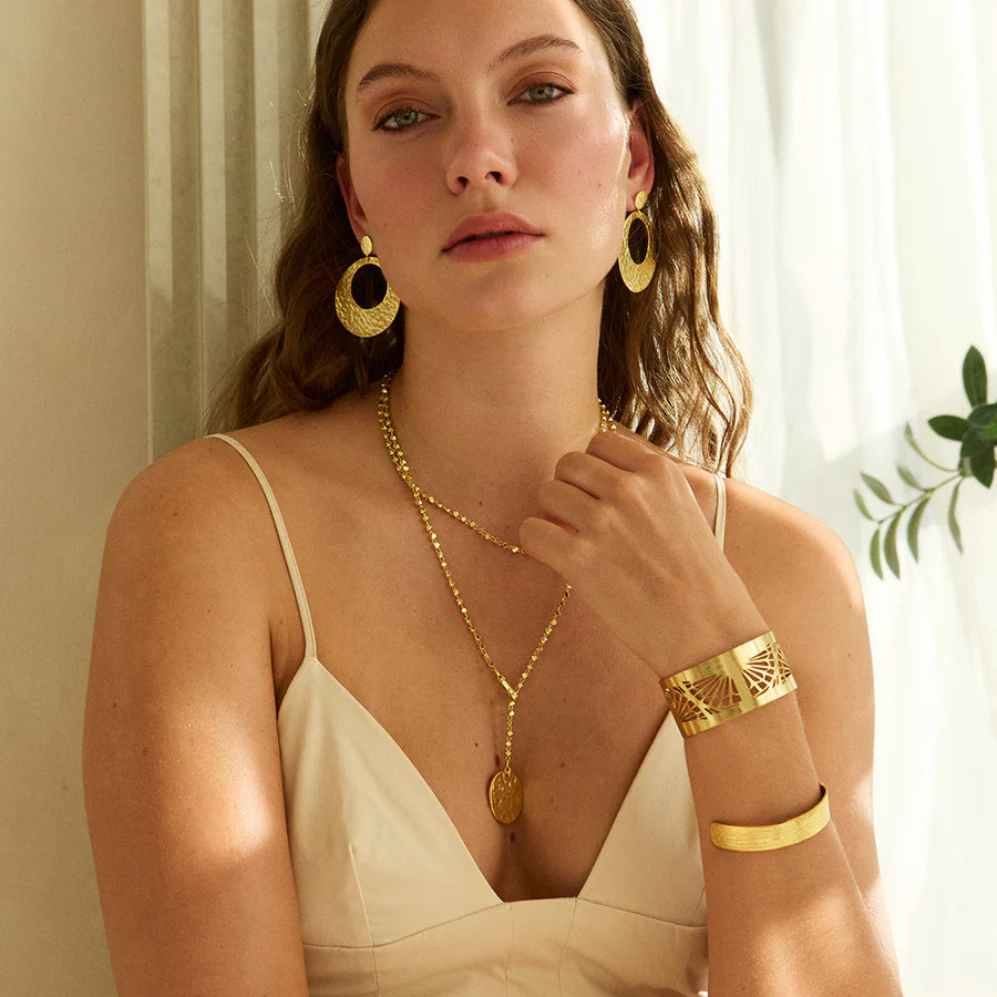 Ashiana - Lisbon Earrings Gold