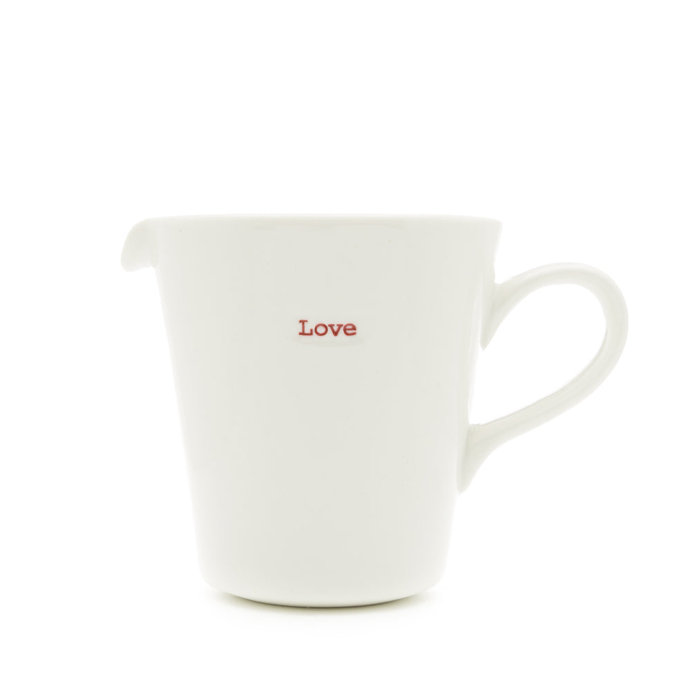 Keith Brymer Jones Medium Jug - 250ml - Love (Red)