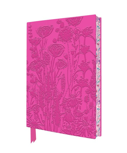 Lucy Innes William Pink Garden Artisan Ruled Notebook