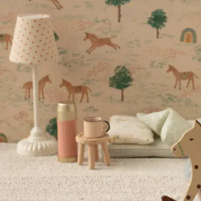 Maileg - Mouse Vintage Floor Lamp - Sand