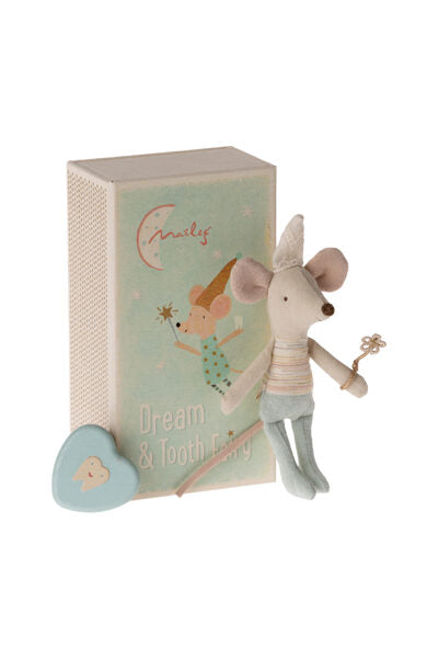 Maileg - Tooth Fairy Mouse in Matchbox - Little Brother