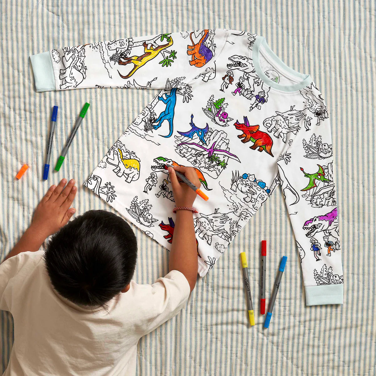 Eat Sleep Doodle - Dinosaur PJs Age 6-7