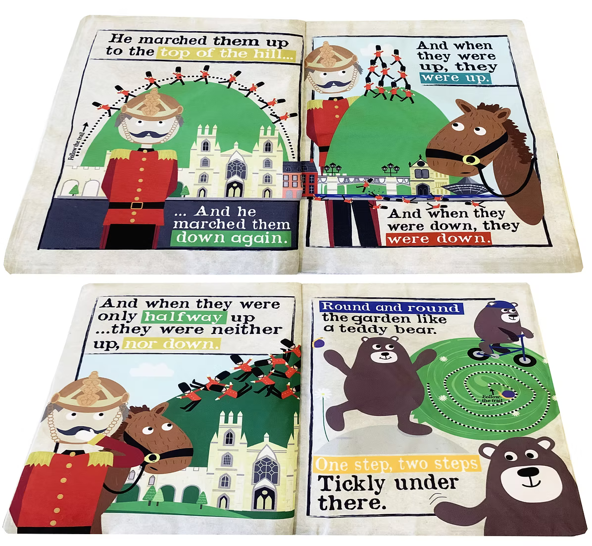 Crinkly Cloth Newspaper - Nursery Rhymes 2