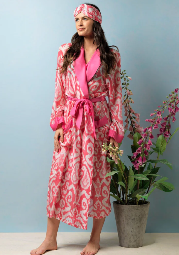 Gown - Ikat Pink