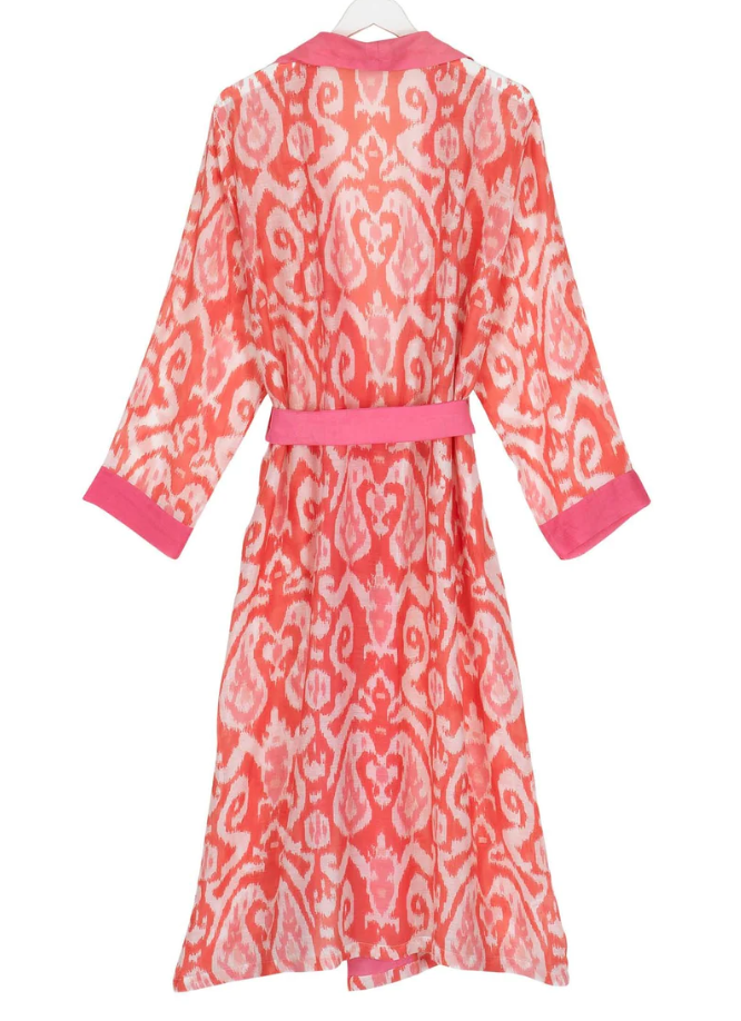 Gown - Ikat Pink