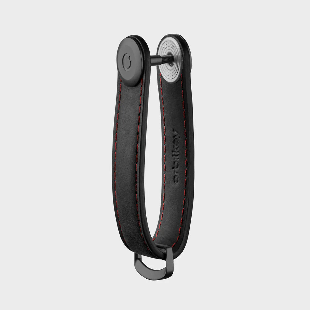 Orbitkey - Crazy Horse - Obsidian Black/Red