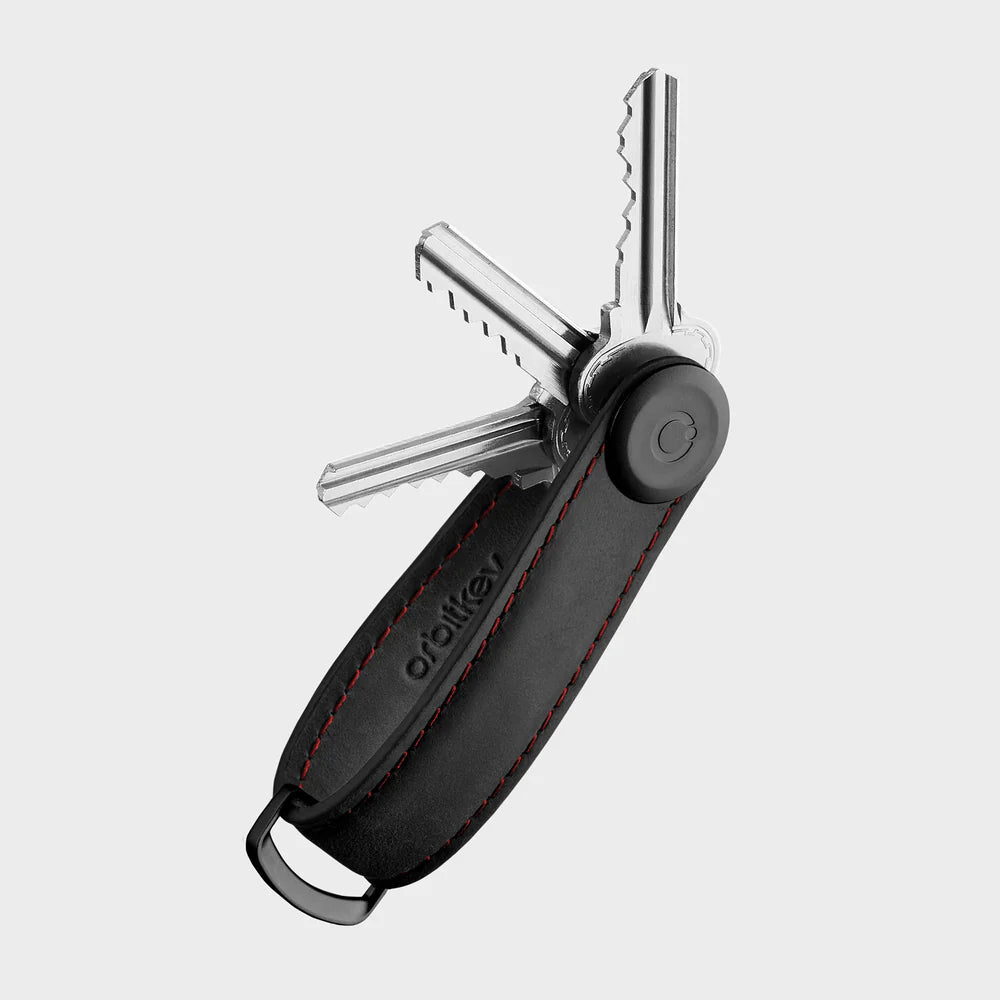 Orbitkey - Crazy Horse - Obsidian Black/Red