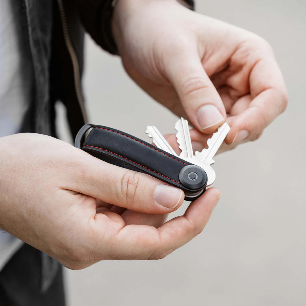 Orbitkey - Crazy Horse - Obsidian Black/Red