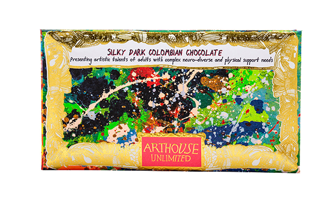 Outer Space Silky Dark Colombian Chocolate Bar