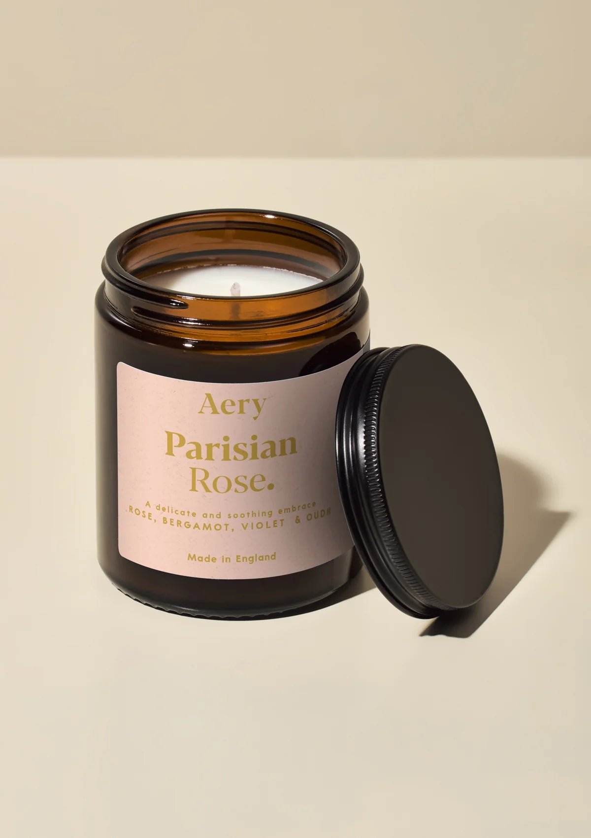 Aery - Parisian Rose Scented Candle Jar