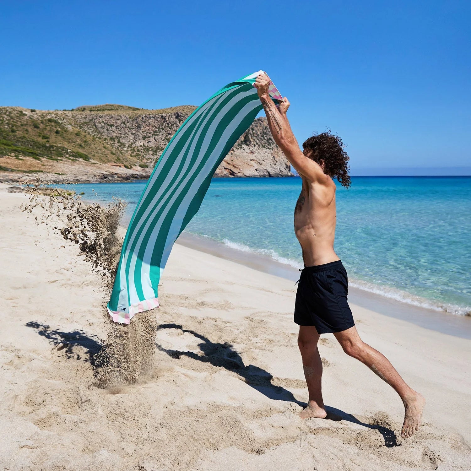 Dock & Bay - Beach Towel - Pastel Pier - XL