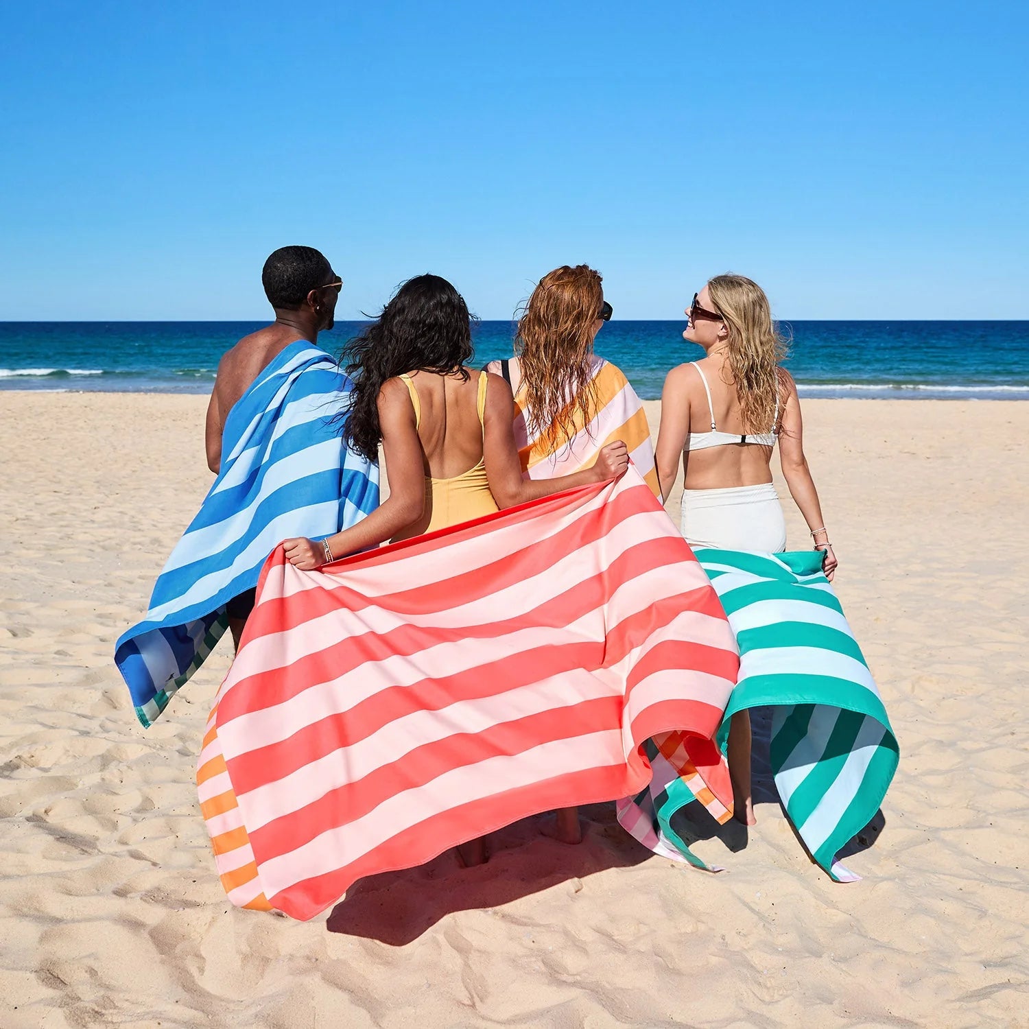 Dock & Bay - Beach Towel - Pastel Pier - XL