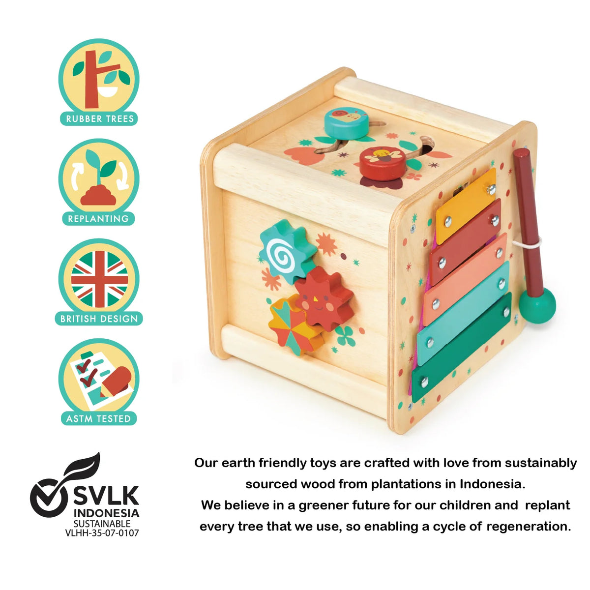 Mentari - Toddler Activity Cube