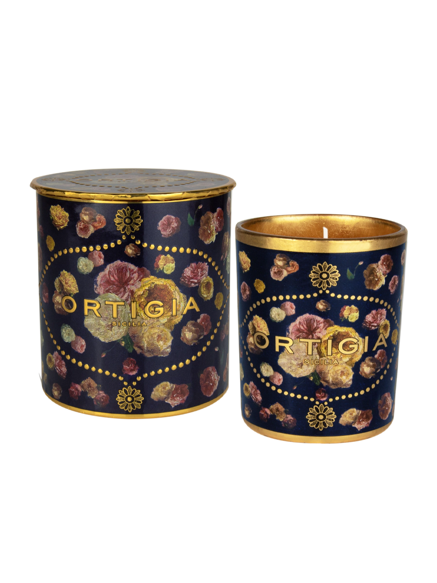 Ortigia - Rose Antiche Decorated Candle