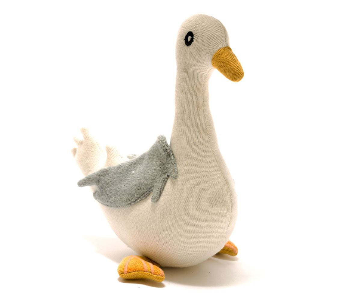 Best Years - Knitted Organic Cotton Seagull Soft Toy